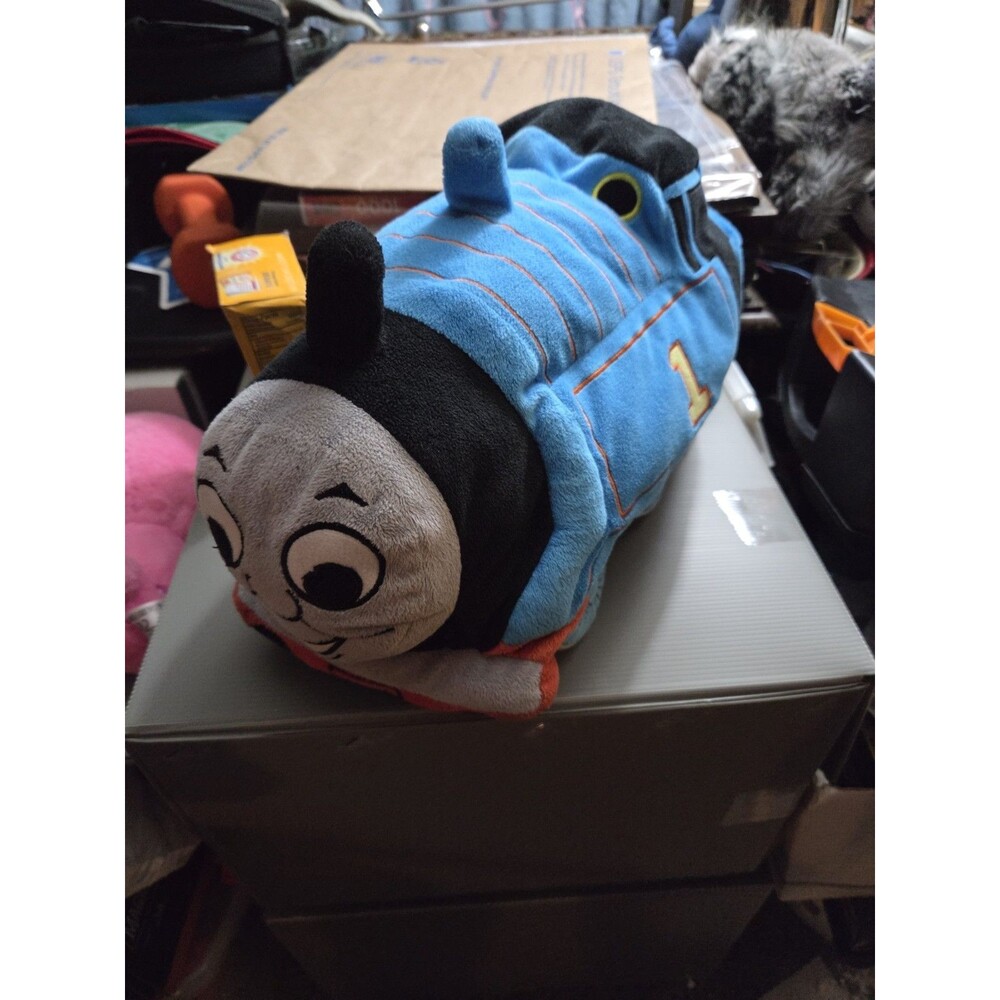 THOMAS the Tank Engine 16" PILLOW Microbead Plush Train Jay Franco Stuffed